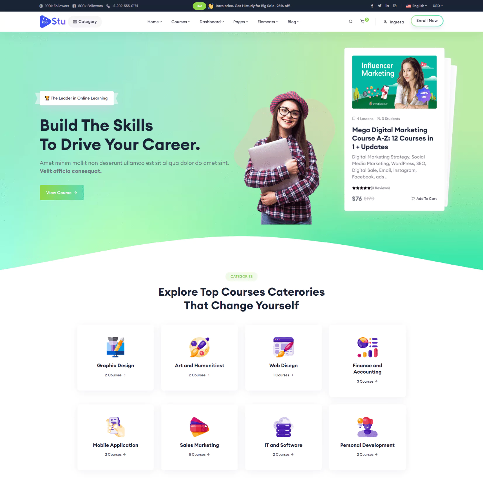 Plantilla de la tienda