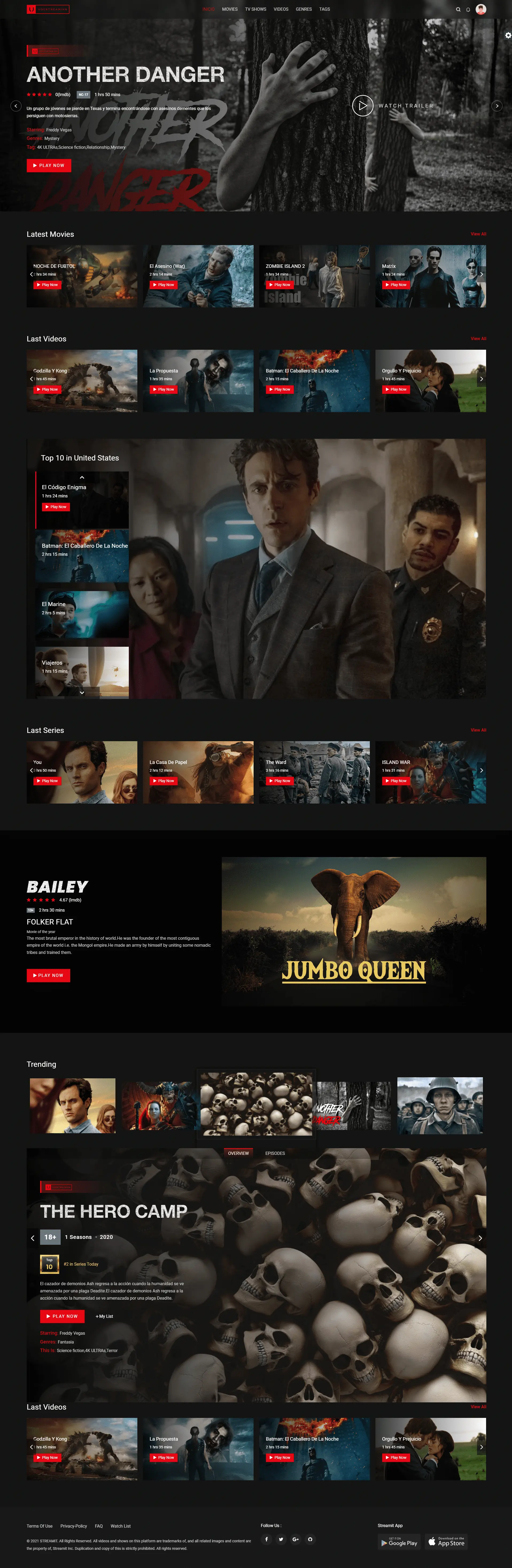 Crea tu Plataforma Tipo Netflix con LARAVEL Y ANGULAR